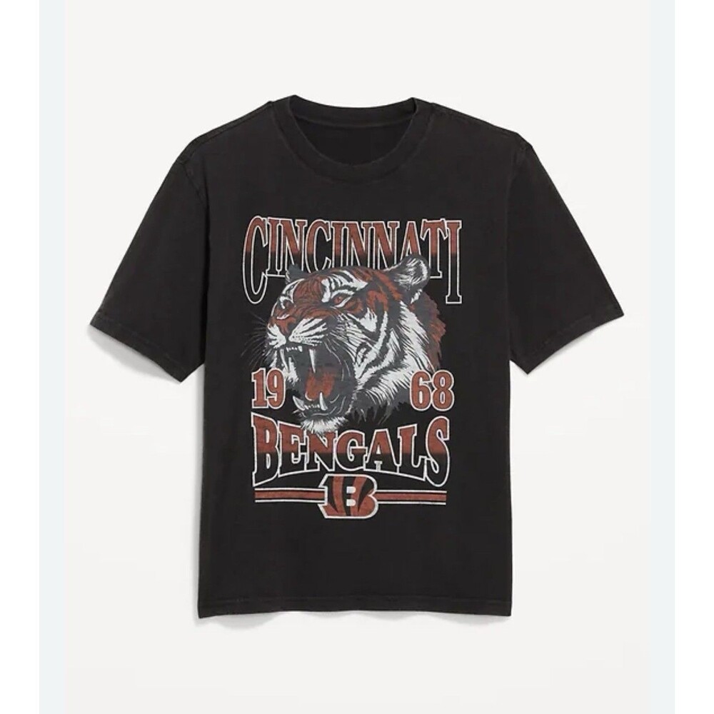 Cincinnati Bengals NFL Men’s T-Shirt Small Black NWR
